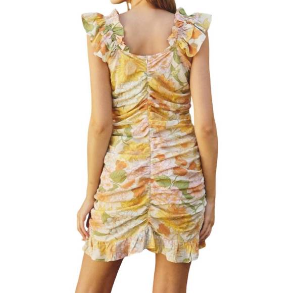 NEW DRESS FORUM shine on mini dress in natural garden - Picture 2 of 3